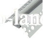 Профиль алюминиевый BIOM LDP-133 под гипсокартон внешний угол 45х20 (палка 2м), м